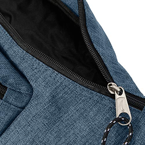 Amazon Basics - Bolsa acolchada con doble bolsillo, 3 L, vaquero