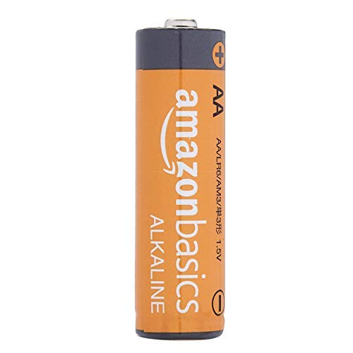 Amazon Basics - Pilas alcalinas AA de 1,5 voltios, gama Performance, paquete de 48 (el aspecto puede variar)