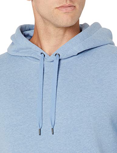 Amazon Essentials Fleece Pullover Hooded Sweatshirt Sudadera, Azul Claro Mezcla, L