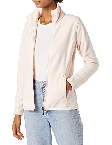 Amazon Essentials Full-Zip Polar Fleece Jacket Chaqueta de Forro, Rosa Pálido, M