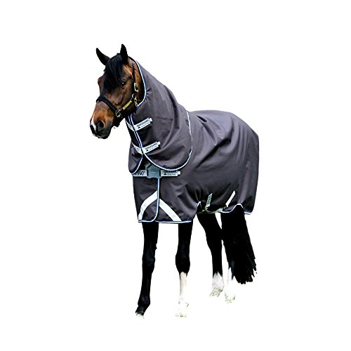 AMIGO Horseware Bravo 12 Plus - Cinturón Abdominal con Cuello, tamaño Mediano (115)