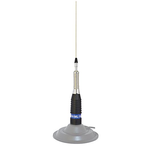 Antena CB PNI ML160, 145 cm de Largo, sin Cable, Compatible con Cualquier Radio CB