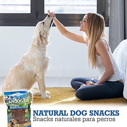 Arquivet Filete de Pato - 1kg - Natural Dog Snacks - Snacks Perros - 100% Natural - chuches Perros - premios Perros - golosinas Perros - Snacks Naturales - Producto Light