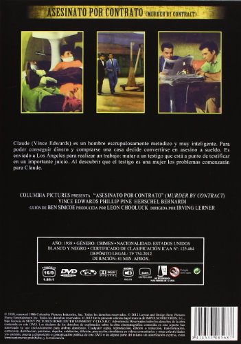 Asesinato Por Contrato [DVD]