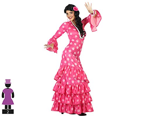 Atosa Disfraz Flamenca Rosa Mujer Adulto M