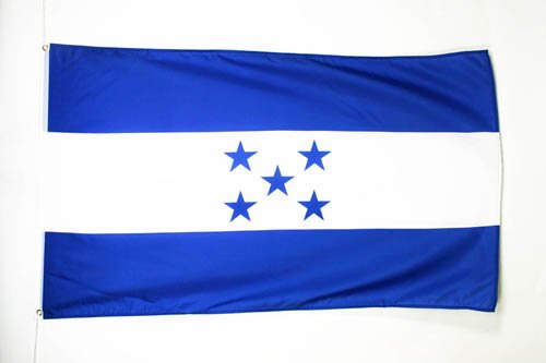 AZ FLAG Bandera de Honduras 150x90cm - Bandera HONDUREÑA 90 x 150 cm poliéster Ligero