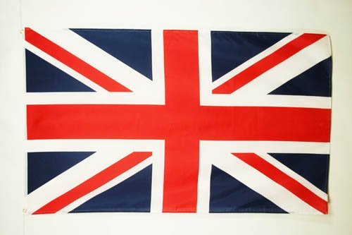 AZ FLAG Bandera del Reino Unido 150x90cm - Bandera Inglesa - BRITANICA – UK 90 x 150 cm poliéster Ligero
