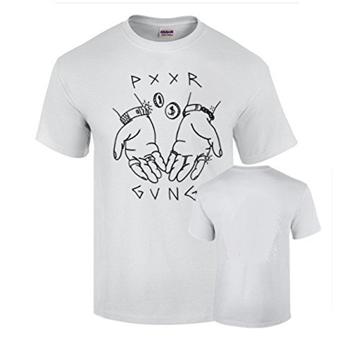 B & C Camiseta PXXR GVNG Poor Gang Trap Yung Beef Algodon 190grs (XL)