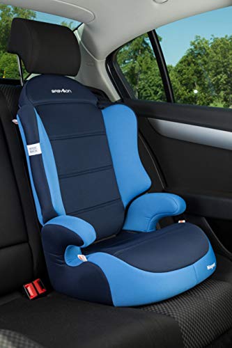 BABYLON silla coche grupo 2-3 Magnet silla bebe coche baby, silla de bebe para coche Niños 15-36 kg (3 a 12 años). silla coche sin isofix fabricada en Europa ECE R44/04 azul