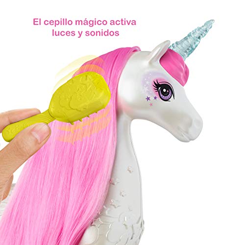 Barbie Dreamtopia Unicornio Mágico para las muñecas, juguete +3 años, regalo para niñas y niños 3-9 años (Mattel GFH60) , color/modelo surtido