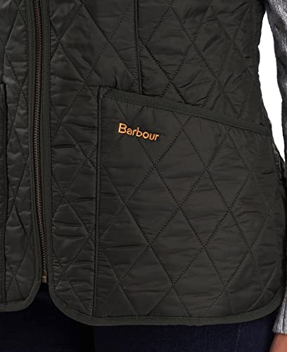 Barbour - Chaleco mujer Blauer Betty - Olive, 14