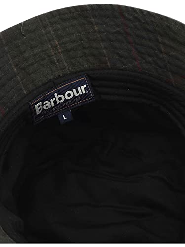 Barbour Darwen Wax Sports Hat Classic Tartan-M