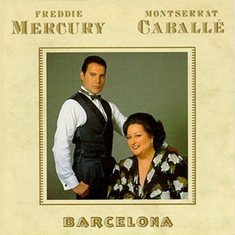 BARCELONA VINYL LP FREDDIE MERCURY/MONTSERRAT CABALLE 1988