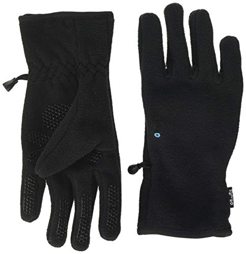Barts Fleece Glove Kids - Guantes para Niños Unisex, color negro, talla 6-8 años (Tamaño del fabricante: 4)