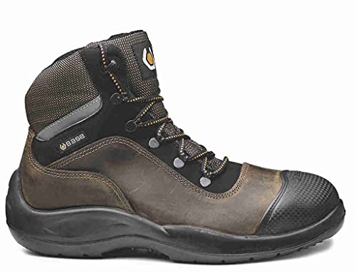 Base Protection, RAIDER TOP Bota de Seguridad para Hombres, Marrón, Talla 46