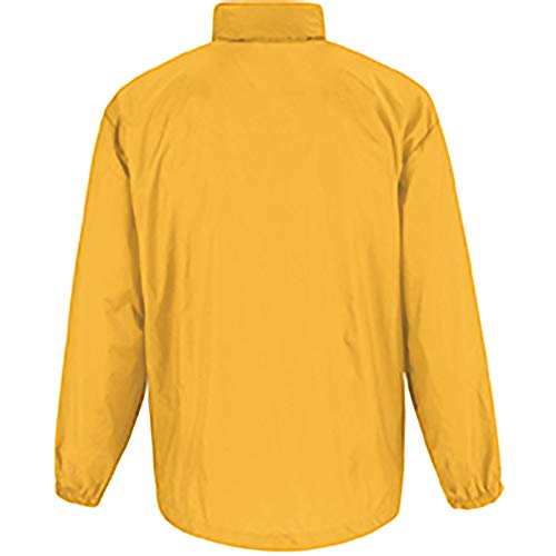 B&C Men's Sirocco impermeable, Amarillo (Ultra Yellow 000), Medium para Hombre