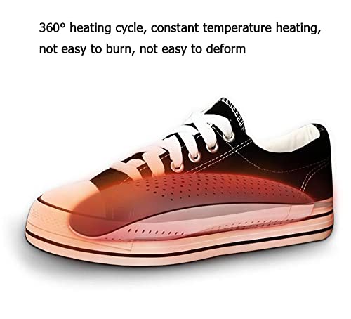 BCLGCF Secador De Zapatos: Ciclo De Calentamiento De 360 °, Calentamiento De Temperatura Constante, Ajuste Telescópico, Zapatos, Botas, Calcetines, Guantes, Secador, Calentador
