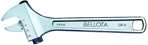 Bellota 6464-10 Llave Ajustable moleta lateral-10, Standard, 10 mm