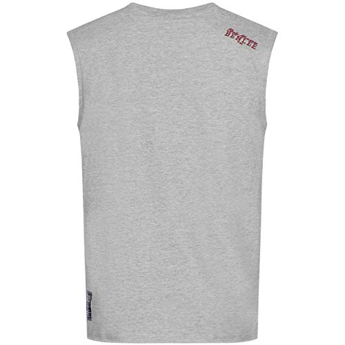 BENLEE Rocky Marciano T-Shirt Trägerhemd Lastarza - Chaqueta de hípica para niño, Color Gris, Talla S