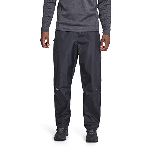 Berghaus Regenhose Standard Leg Deluge Pants Pantalones para Caminar, Uomo, Black, M