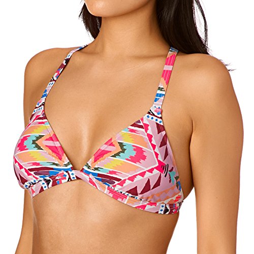 BILLABONG Mujer Tribe Time Fixed TR Bikini Parte Superior, Mujer, Tribe Time Fixed TR, Multicolor, XL