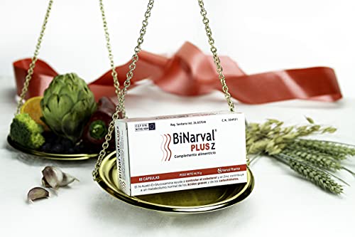 BiNarval PLUS Z® 60 Cápsulas - Nutracéutico eficaz como apoyo para quien está controlando su dieta - Narval Pharma