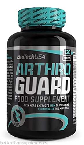 Biotech Arthro Guard-Glucosamina y Condroitina - 120 Cápsulas