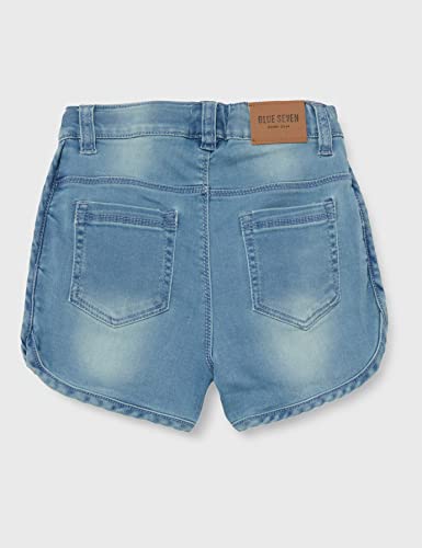 blue seven Mädchen Schlupf-Jeans Shorts Pantalones Cortos, 540 Azul Vaquero Orig, 7 Años para Niñas
