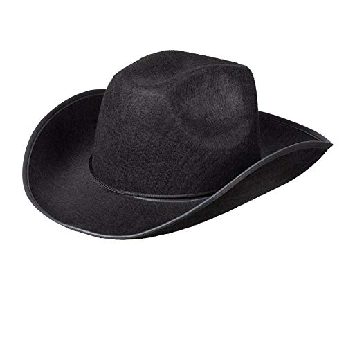 Boland 04071 - sombrero de vaquero adulto, un tamaño, negro