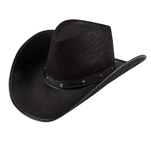 Boland 04382 - Sombrero de vaquero Wichita, color negro
