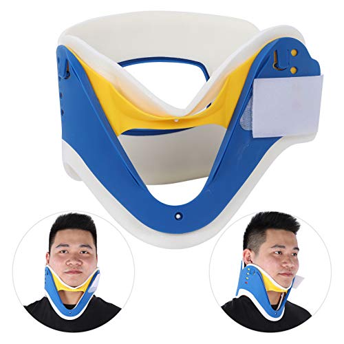 BOLORAMO Collar Cervical, PVC 56,5 Cm Collar de Cuello Ajustable Orificio de Apertura Posterior para Aliviar el Dolor Y la Fatiga del Cuello Uterino