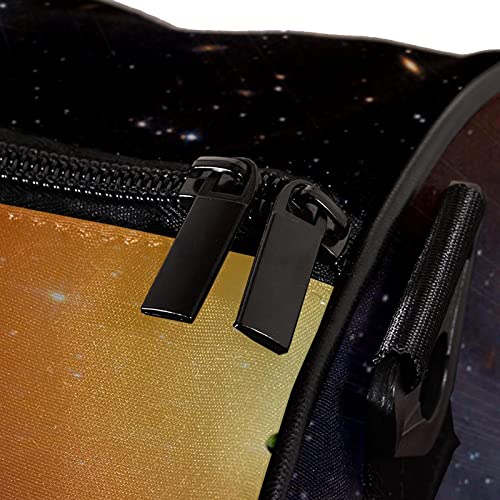 Bolsa de viaje para mujeres y hombres Galaxy Space Planets Sports Gym Tote Bag fin de semana de viaje al aire libre Bolsa de equipaje