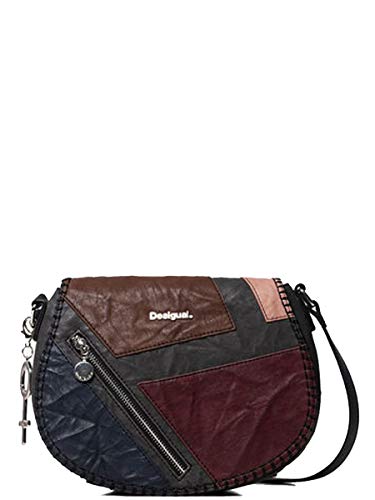 Bolso Mujer Desigual Odin Rigali Marron Unica