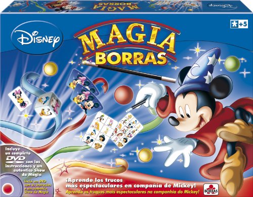 Borras Magia Edición Mickey Magic, 15 trucos, contiene DVD, a partir de 5 años (Educa 14404)