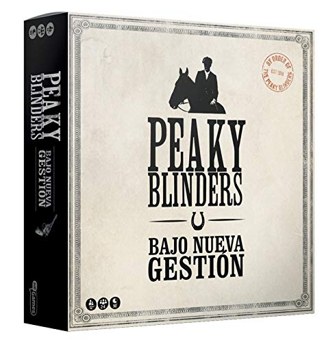 BORRAS - Peaky Blinders. Juego de Mesa de Estrategia. Conviértete en el gánster más temido de Birmingham. a Partir de 14 años. Ref. 18862. Única Versión en Español