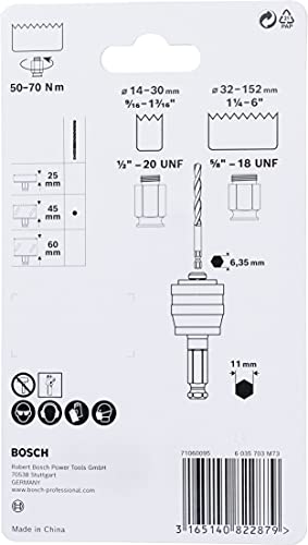 Bosch Professional kit de inicio de 4 unidades Power Change Plus (para conversión a Bosch Power Change Plus, accesorios para taladro atornillador)
