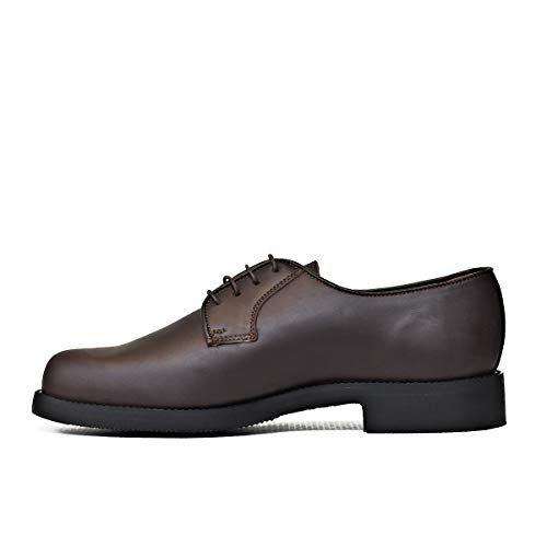 Botasvalverde - 705 - Zapato Blucher Box - Color : Marrón - Talla : 43