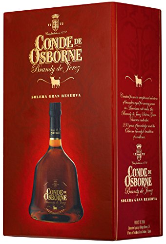 Brandy Solera Gran Reserva D.O. Jerez Conde de Osborne - 1 botella de 70 cl