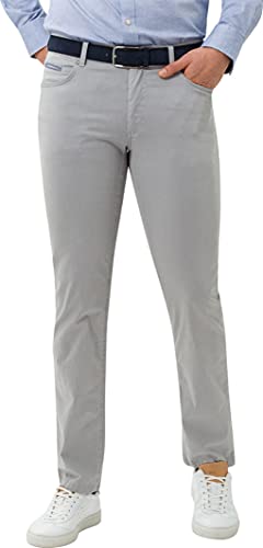 BRAX Cooper Tritone Pantalones, Gris (Silver 08), W31/L32 (Talla del Fabricante: 31/32) para Hombre