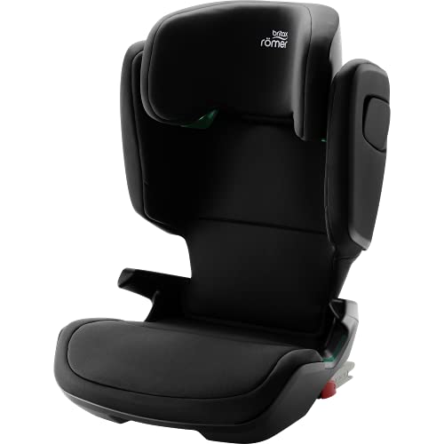 BRITAX RÖMER Silla Coche KIDFIX M i-SIZE, Evolutiva y Duradera con Sistema de Anclaje ISOFIX, niño de 100 a 150 cm (Grupo 2/3) de 3.5 a 12 años, Cosmos Black