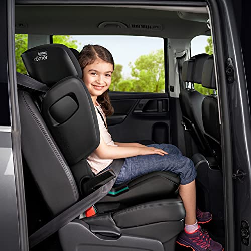 BRITAX RÖMER Silla Coche KIDFIX M i-SIZE, Evolutiva y Duradera con Sistema de Anclaje ISOFIX, niño de 100 a 150 cm (Grupo 2/3) de 3.5 a 12 años, Cosmos Black