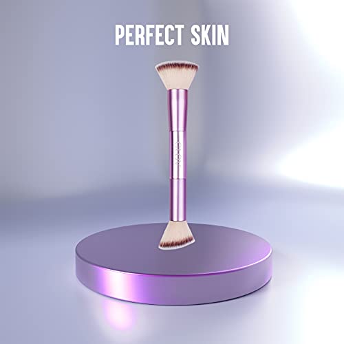 Brocha para Maquillaje Cerdas Sintéticas Glov (Perfect Skin 2 in 1)