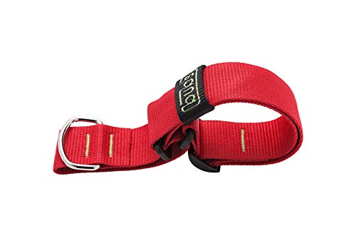 bub's Collar Martingale - Collar para Perro Grande/Mediano, antialérgico y Suave.Diseñado para Todo Tipo de Razas de Perro y Especialmente para Galgos(Comprobar tamaño: Cuello 26 a 45) Color Rojo