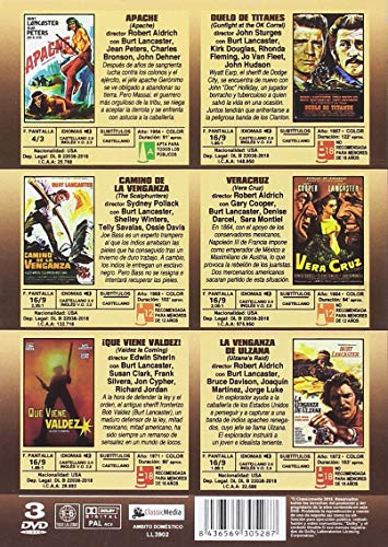 Burt Lancaster - 6 Grandes Westerns [DVD]