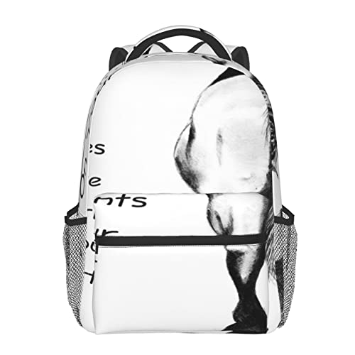 BYETWIK Mochilas Escolares Niños Niñas, Mochilas Hombre Mujer, Casual Deporte Playa Viaje Compras Bolsa Escolar, Mochilas Escolares Caballo que se aleja del lápiz
