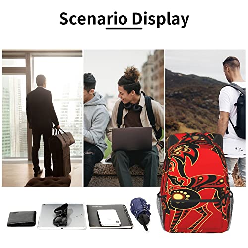 BYETWIK Mochilas Escolares Niños Niñas, Mochilas Hombre Mujer, Casual Deporte Playa Viaje Compras Bolsa Escolar, Mochilas Escolares Horóscopo del Zodiaco Caballo