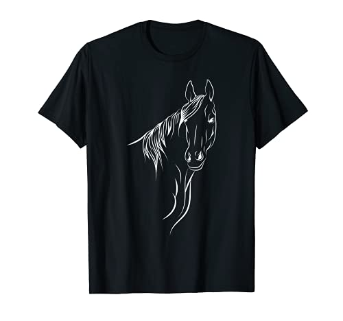 Caballos de equitación para niñas Camiseta