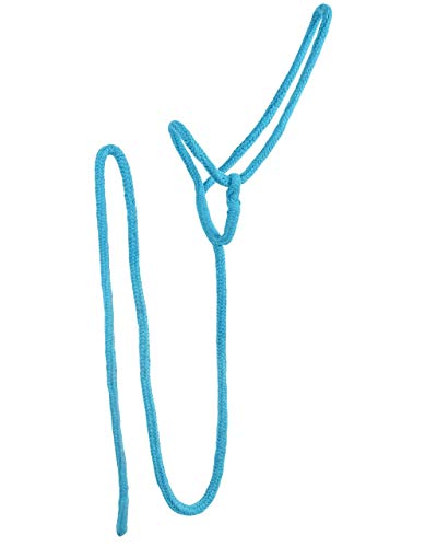 Cabestro de nudos QHP de una cuerda gruesa adecuada para el trabajo en el suelo, ajustable a voluntad.