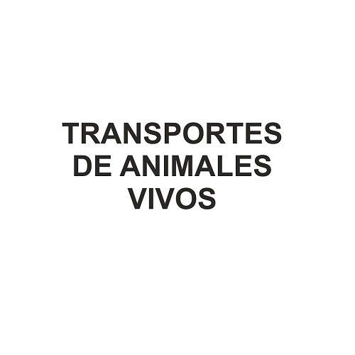 CABLEPELADO Señal Transportes De Animales Vivos PVC 21 x 30 cm Blanco
