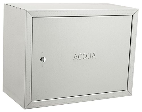 Caja galvanizada de acero inoxidable para contadores de agua – Distintos tamaños, acero galvanizado.